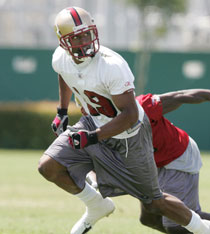 Marcus Maxwell with the 49ers